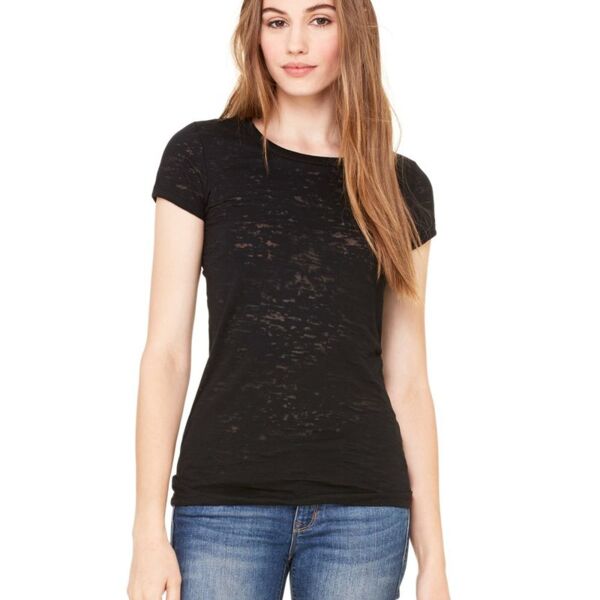 Women's Short Sleeve Burnout Tee Thumbnail